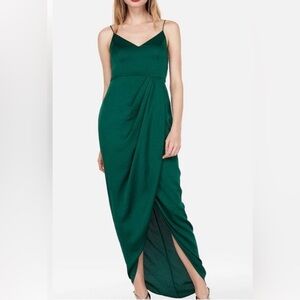 Express Green Emerlard Sleeveless Dress